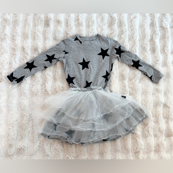 NUNUNU Star Tulle Dress - Picture 3 of 4